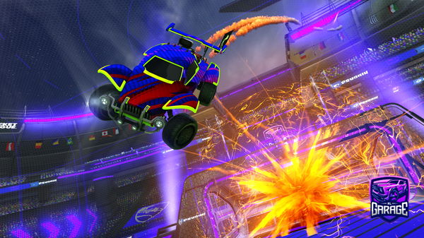 A Rocket League car design from Hghfjchhgg