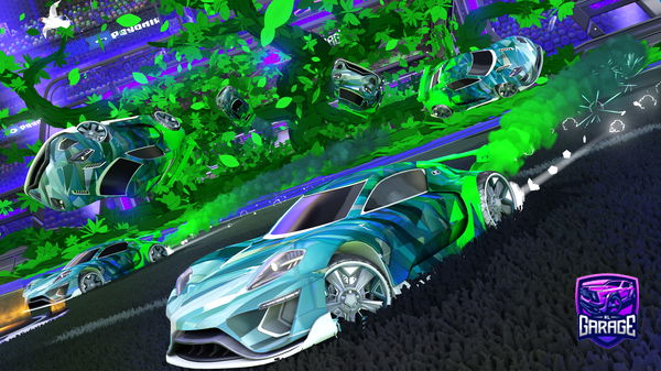 A Rocket League car design from Nissan63