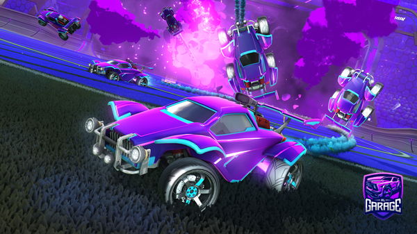 A Rocket League car design from BubbyGumm