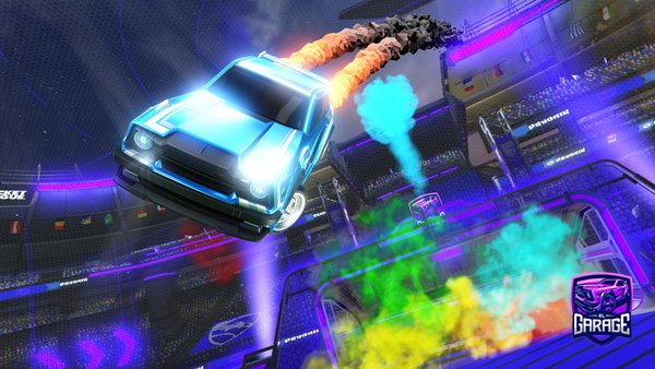 A Rocket League car design from Dayzedd_YT