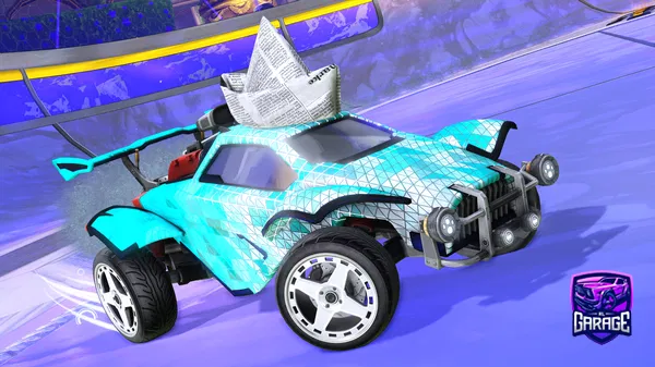A Rocket League car design from MiniNey_