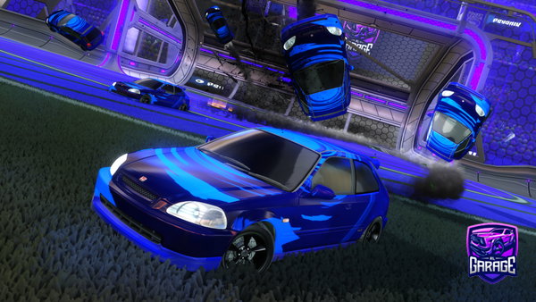 A Rocket League car design from NotaHydroFlask