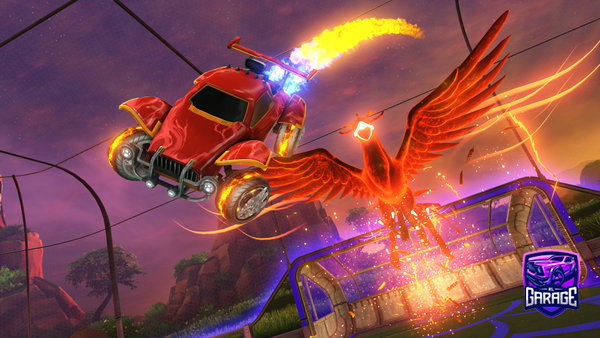 A Rocket League car design from renbu
