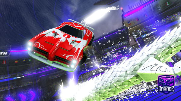 A Rocket League car design from Ptasio_yt