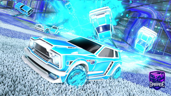 A Rocket League car design from CallMe_HAMZA
