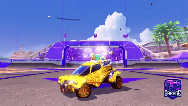 A Rocket League car design from MyPersonalDumpster