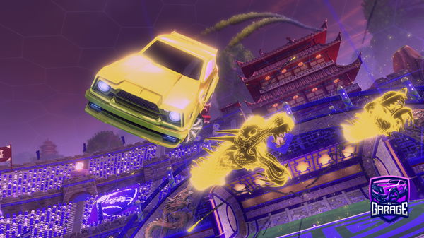 A Rocket League car design from Sylix23