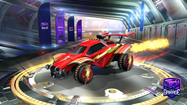 A Rocket League car design from AMPMAN87