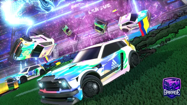 A Rocket League car design from Kipito21