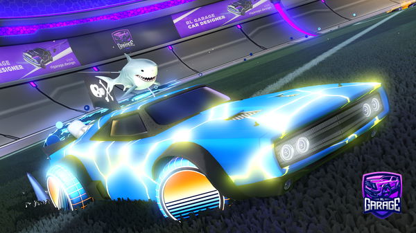 A Rocket League car design from Sonicross