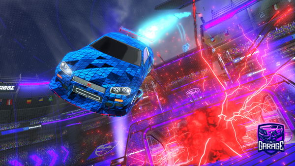 A Rocket League car design from hockham2011