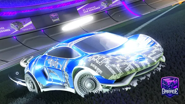 A Rocket League car design from PowerfulFlea441