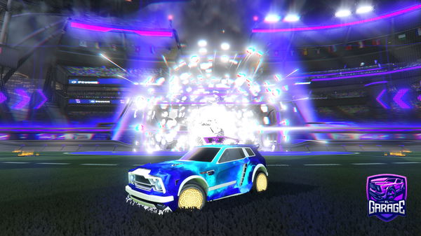 A Rocket League car design from Zenezon