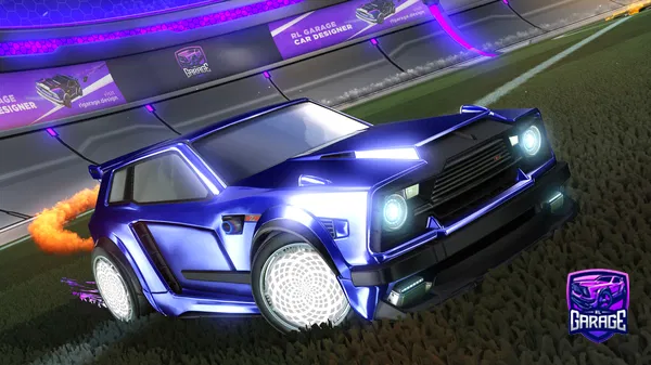A Rocket League car design from nik28x