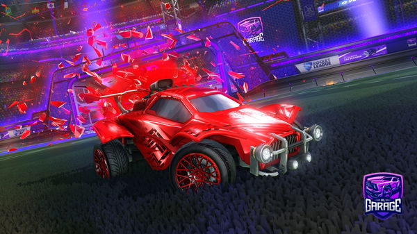 A Rocket League car design from TTVwiwi