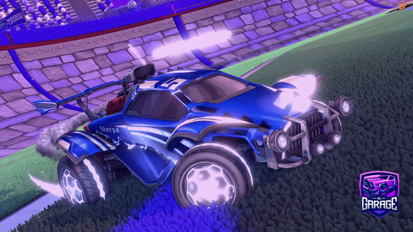 A Rocket League car design from Rdicko