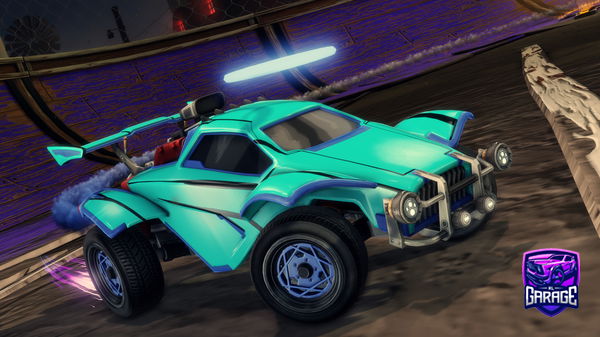 A Rocket League car design from supervic005