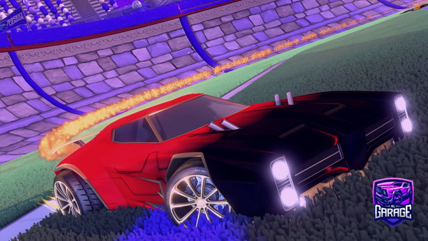 A Rocket League car design from Waakyy