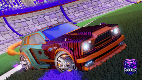 A Rocket League car design from Mat_Sonfly