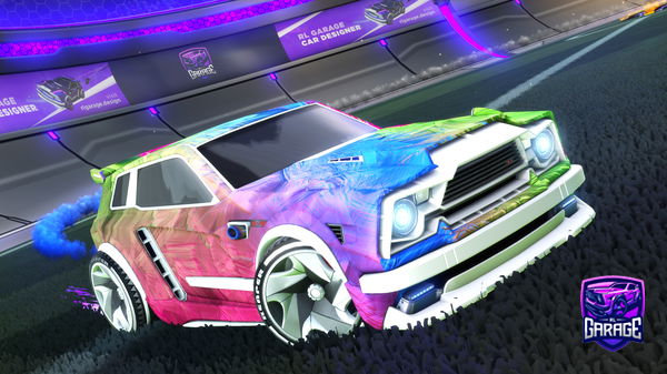 A Rocket League car design from NinjaHippo20