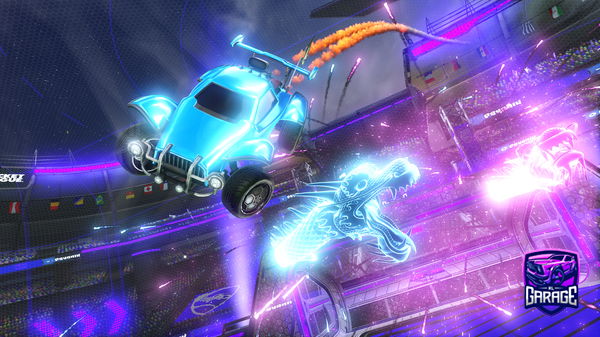 A Rocket League car design from Popp-boy