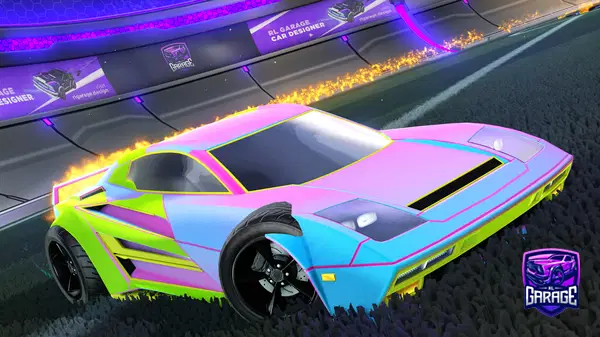 A Rocket League car design from Keenadian