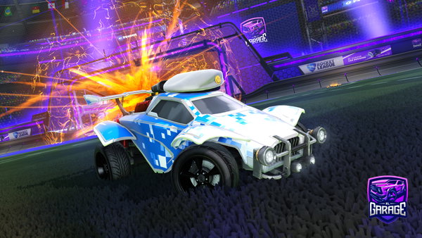 A Rocket League car design from Loooooookkkkkkky