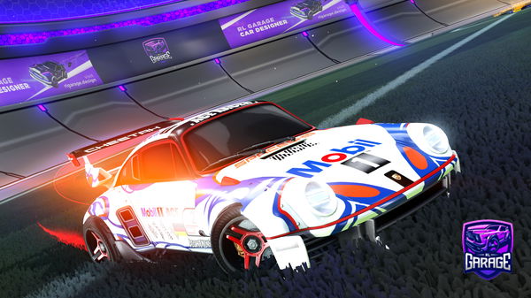 A Rocket League car design from Jakeyboi360