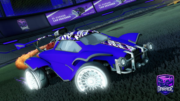 A Rocket League car design from Honksu