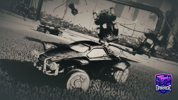 A Rocket League car design from MrMerp7