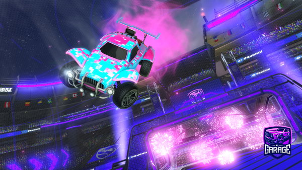 A Rocket League car design from PWR_FIRESUNNY
