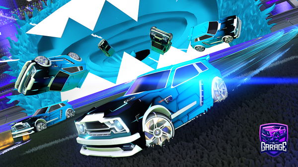 A Rocket League car design from xSaad