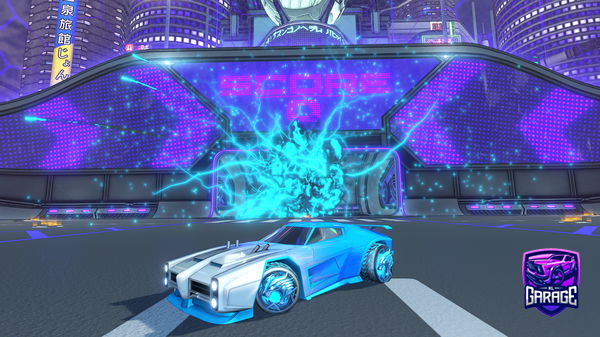 A Rocket League car design from soopasluug