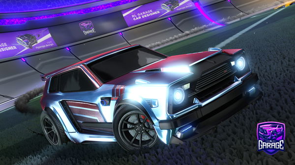 A Rocket League car design from NipaPaul