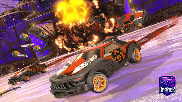 A Rocket League car design from MECHAMAXD-88