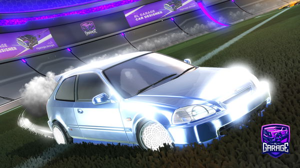 A Rocket League car design from MnX34