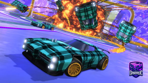 A Rocket League car design from furynfoff