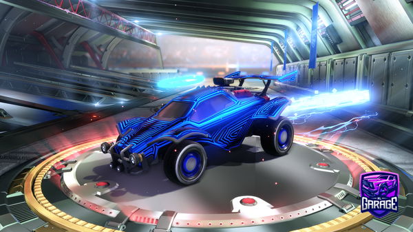 A Rocket League car design from TopBinner