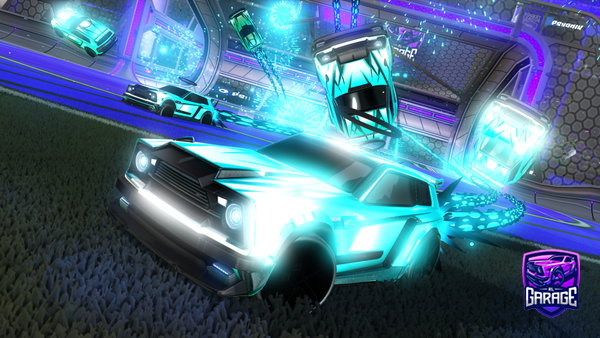 A Rocket League car design from antmcb