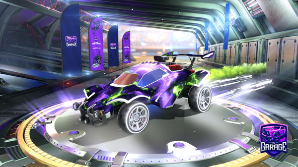 A Rocket League car design from Izno1_