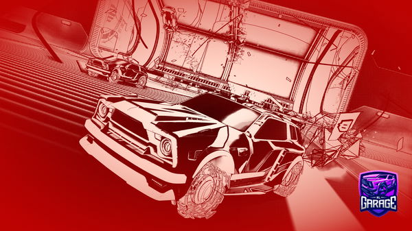 A Rocket League car design from YaBoiBlu01