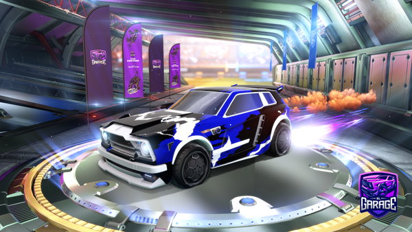 A Rocket League car design from l7vd