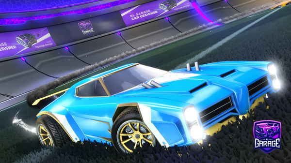 A Rocket League car design from xEMIRUJx