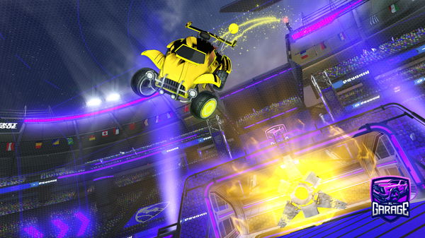 A Rocket League car design from avX_Galaxy