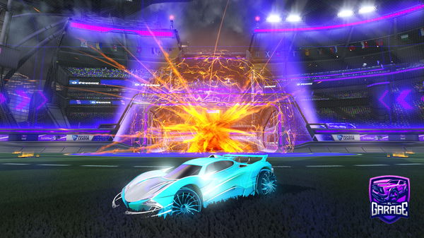 A Rocket League car design from AeroXHe11