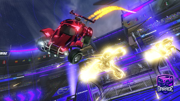 A Rocket League car design from EneRG1143