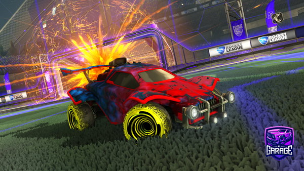 A Rocket League car design from llCargoll