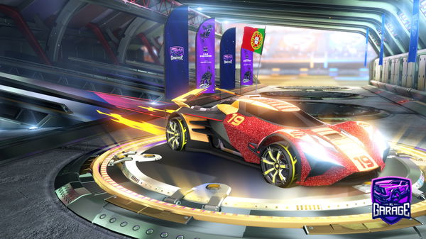 A Rocket League car design from macky_racer95