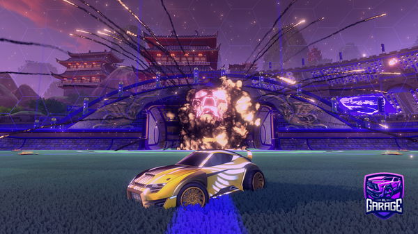 A Rocket League car design from AlayhamWD