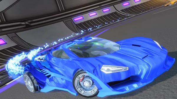 A Rocket League car design from wrldzzzz